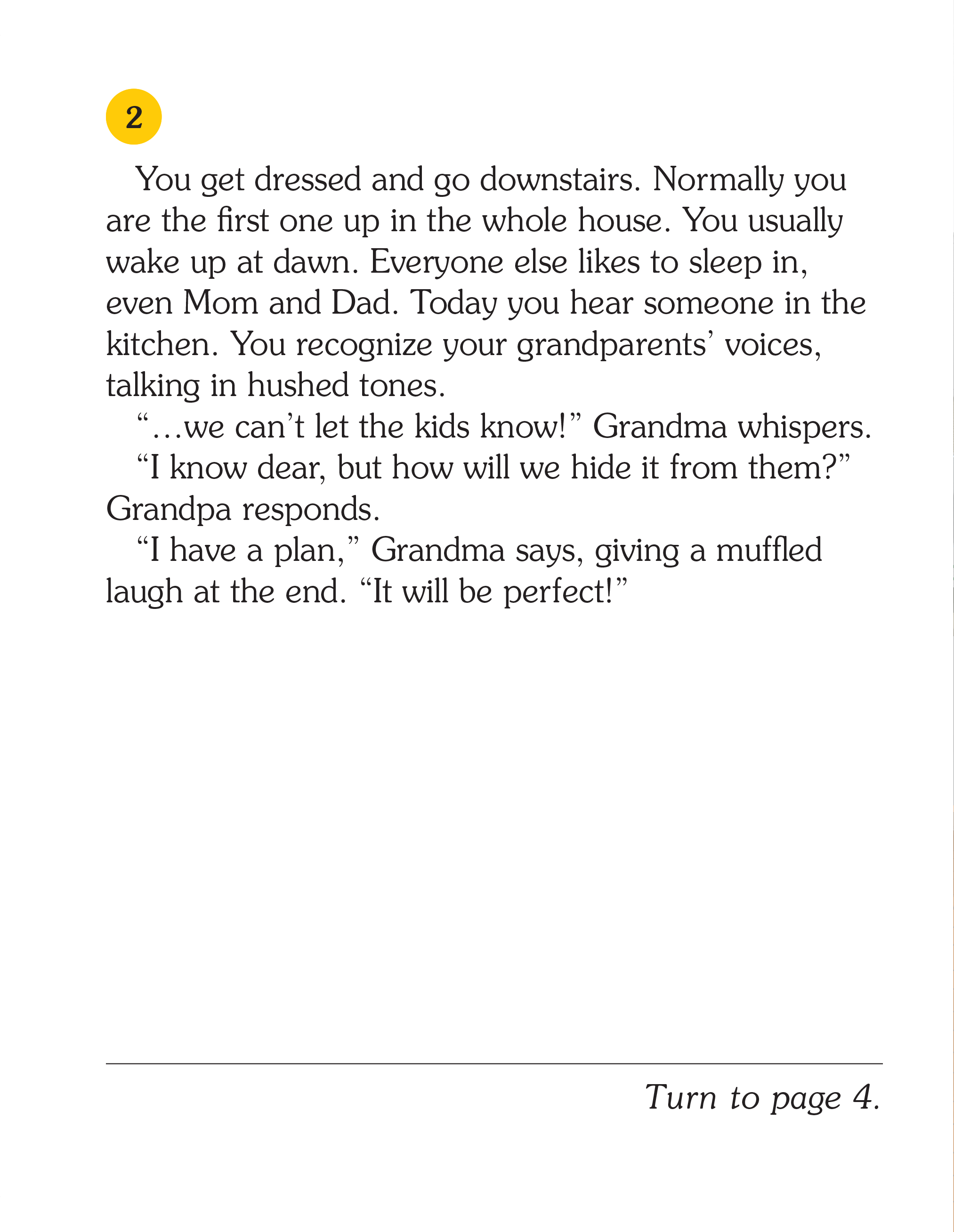 Your Grandparents Are Spies, Children's Book