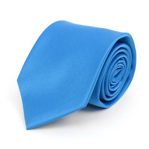 Poly Solid Satin Tie