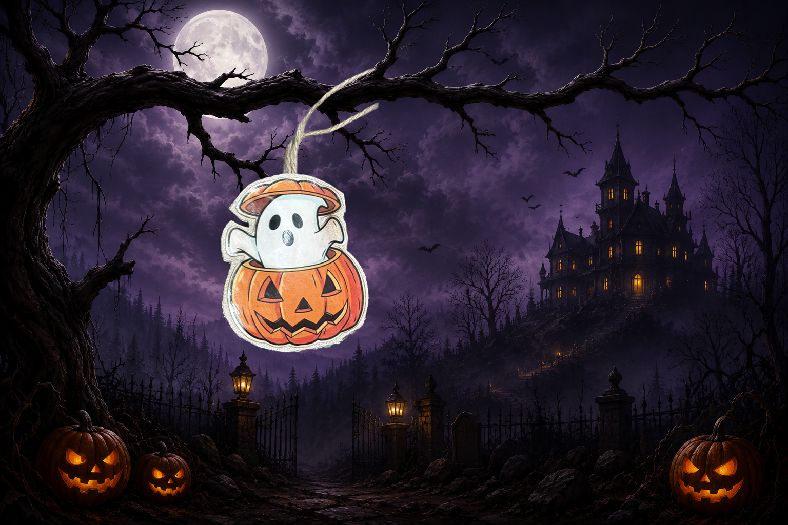 Halloween hangers/tray fillers