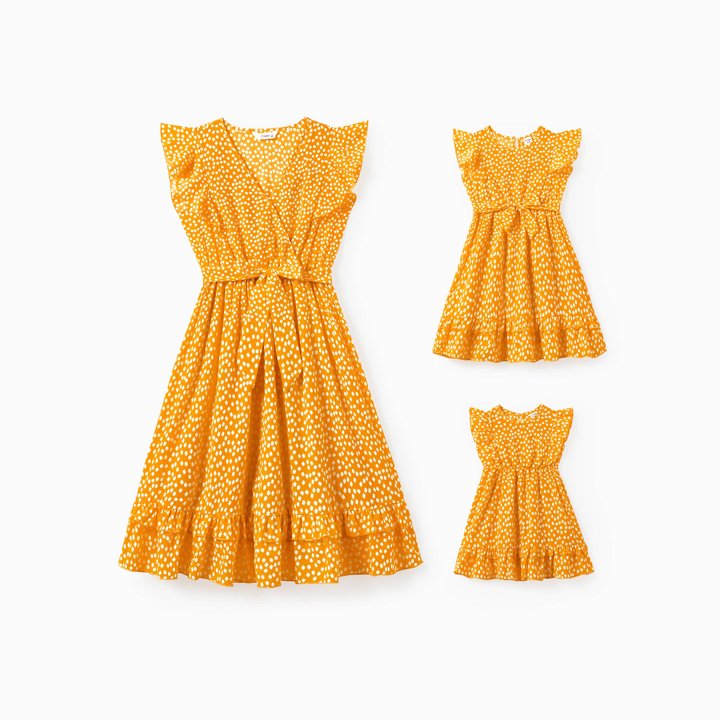 Mommy & Me Yellow Floral