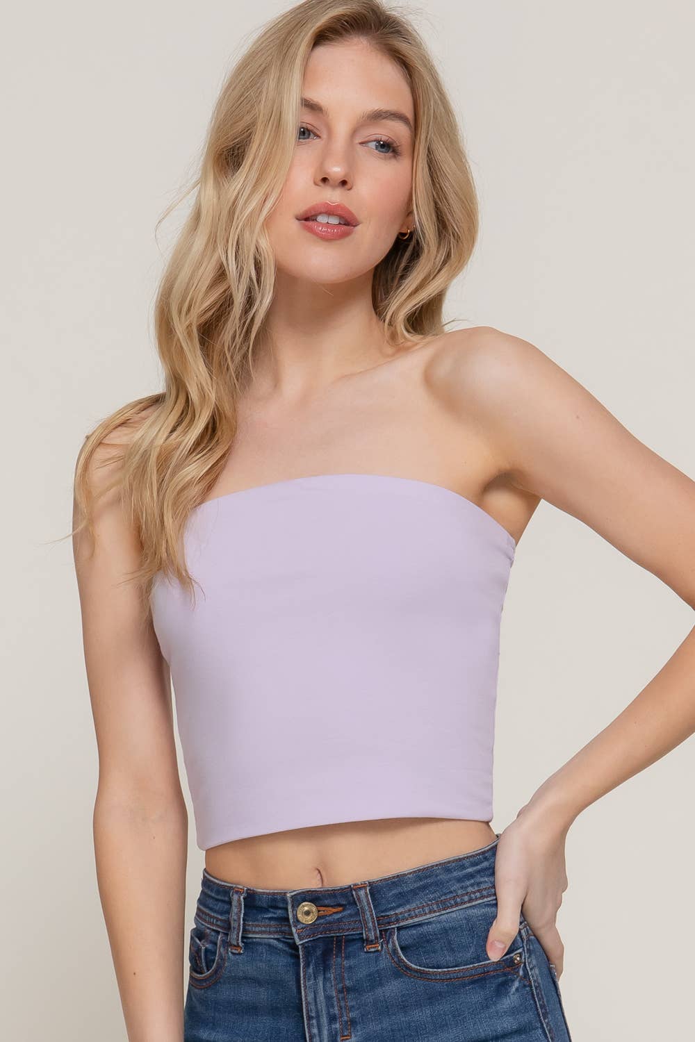 Fitted Crop Tube
