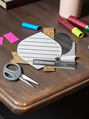 Paper embellishments for Crafts