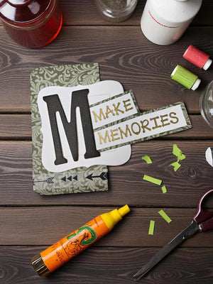 Paper embellishments for Crafts