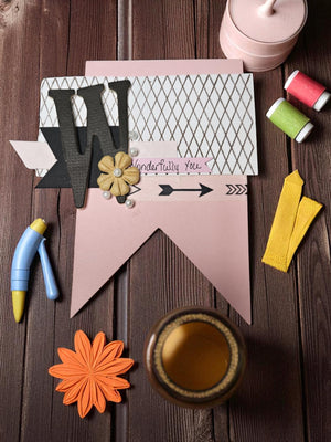 Paper embellishments for Crafts