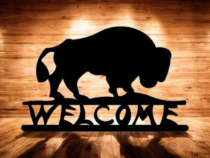 METAL Buffalo Welcome