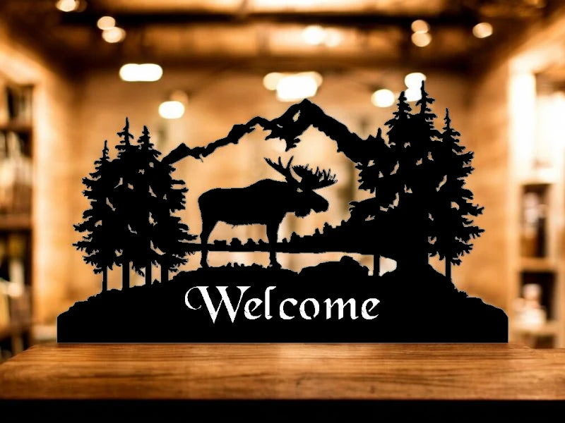 METAL MOOSE MOUNTAIN WELCOME