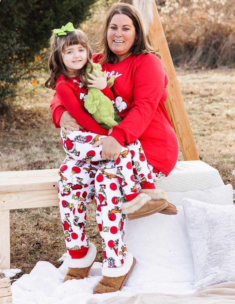 Grinch Pajama Set