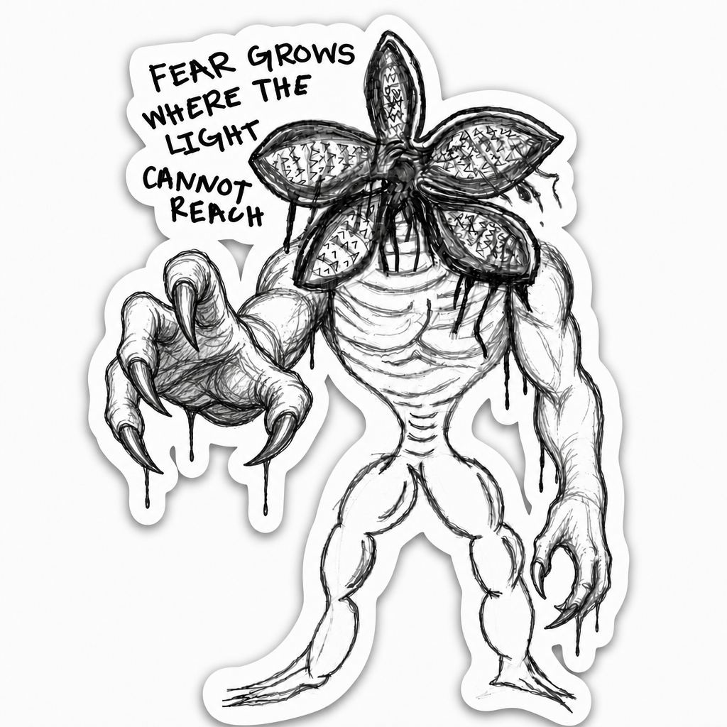 Fear Grows Sticker
