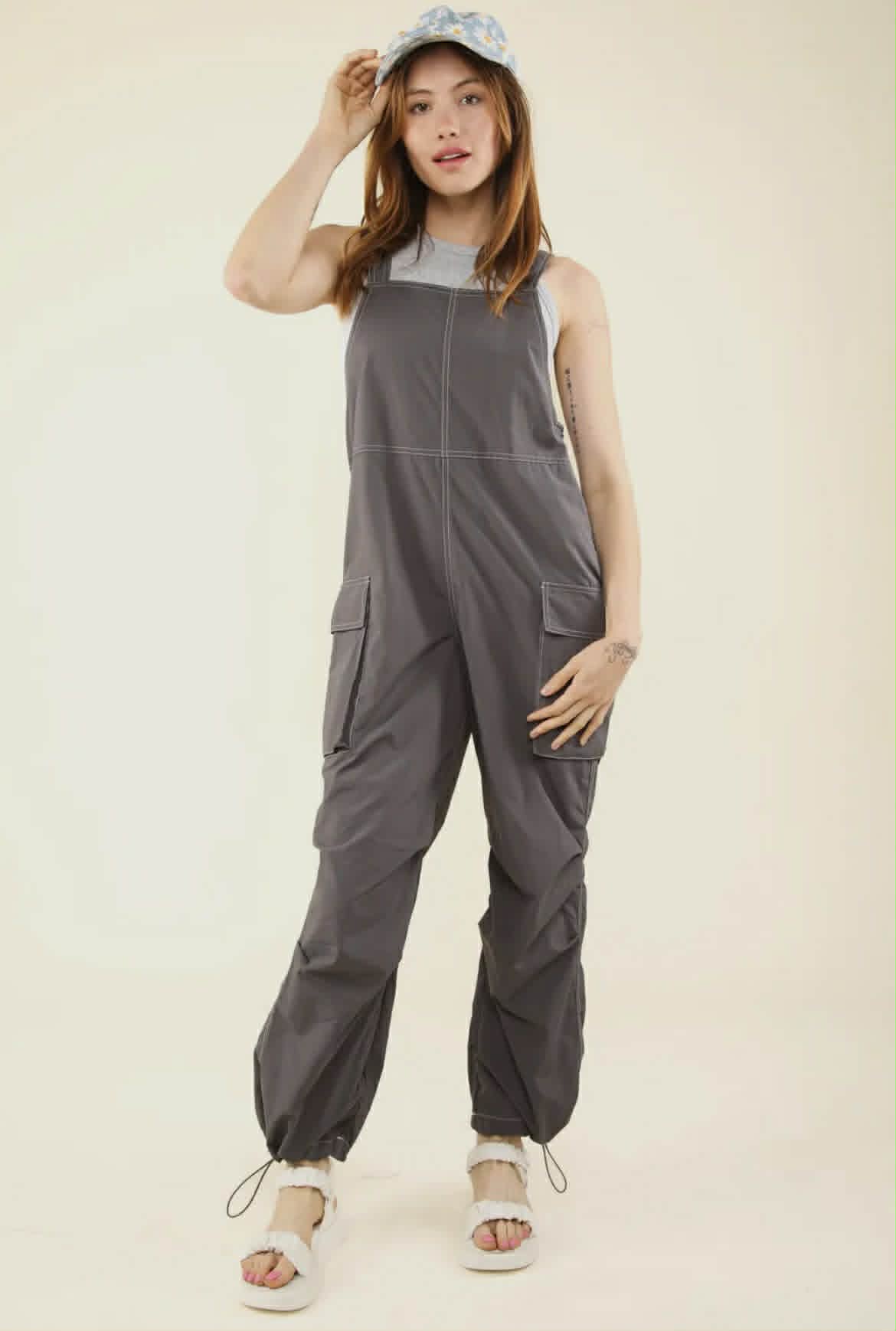 Cargo jumpsuit overalls