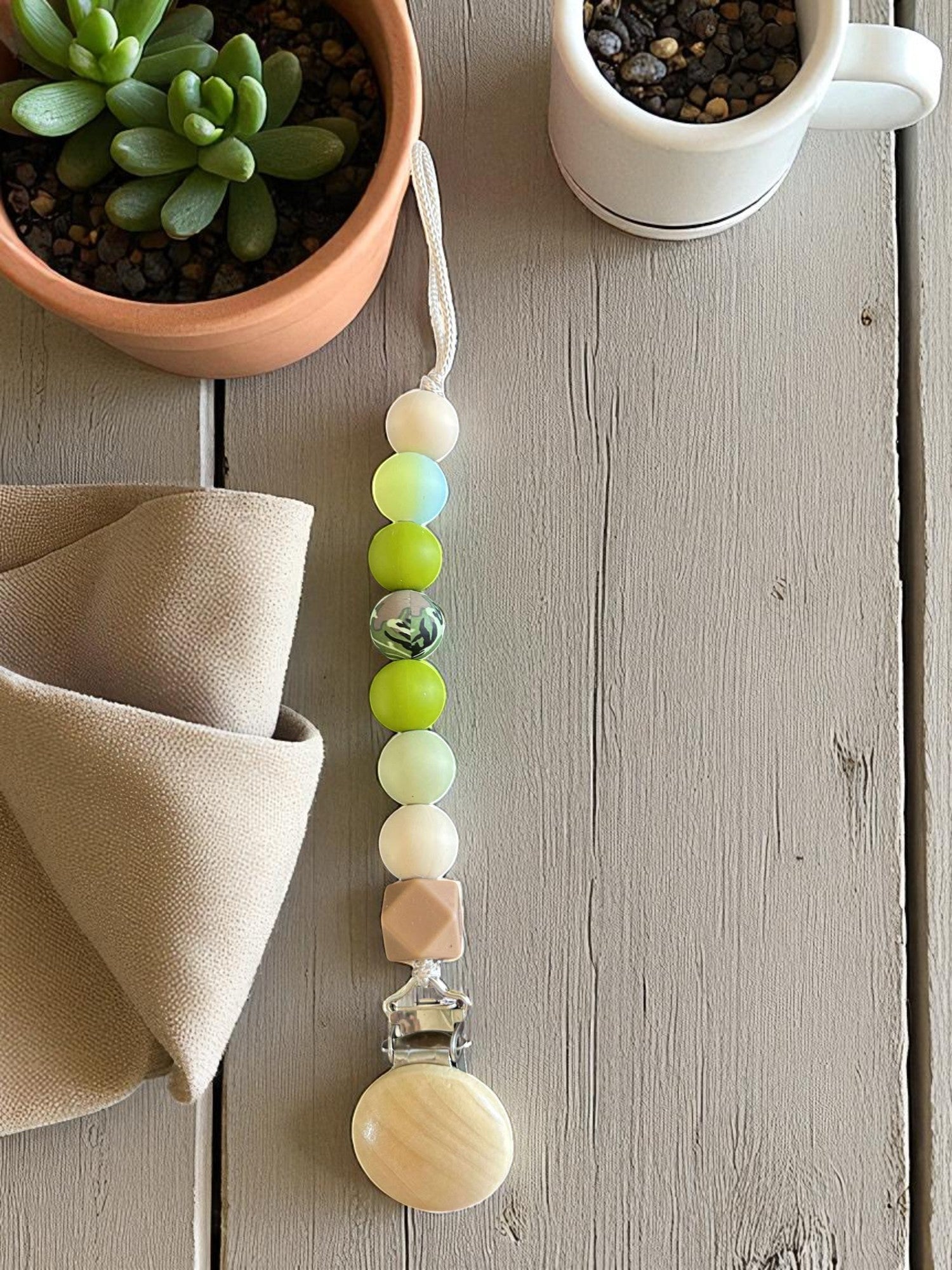 Glow in the dark Binky Clips