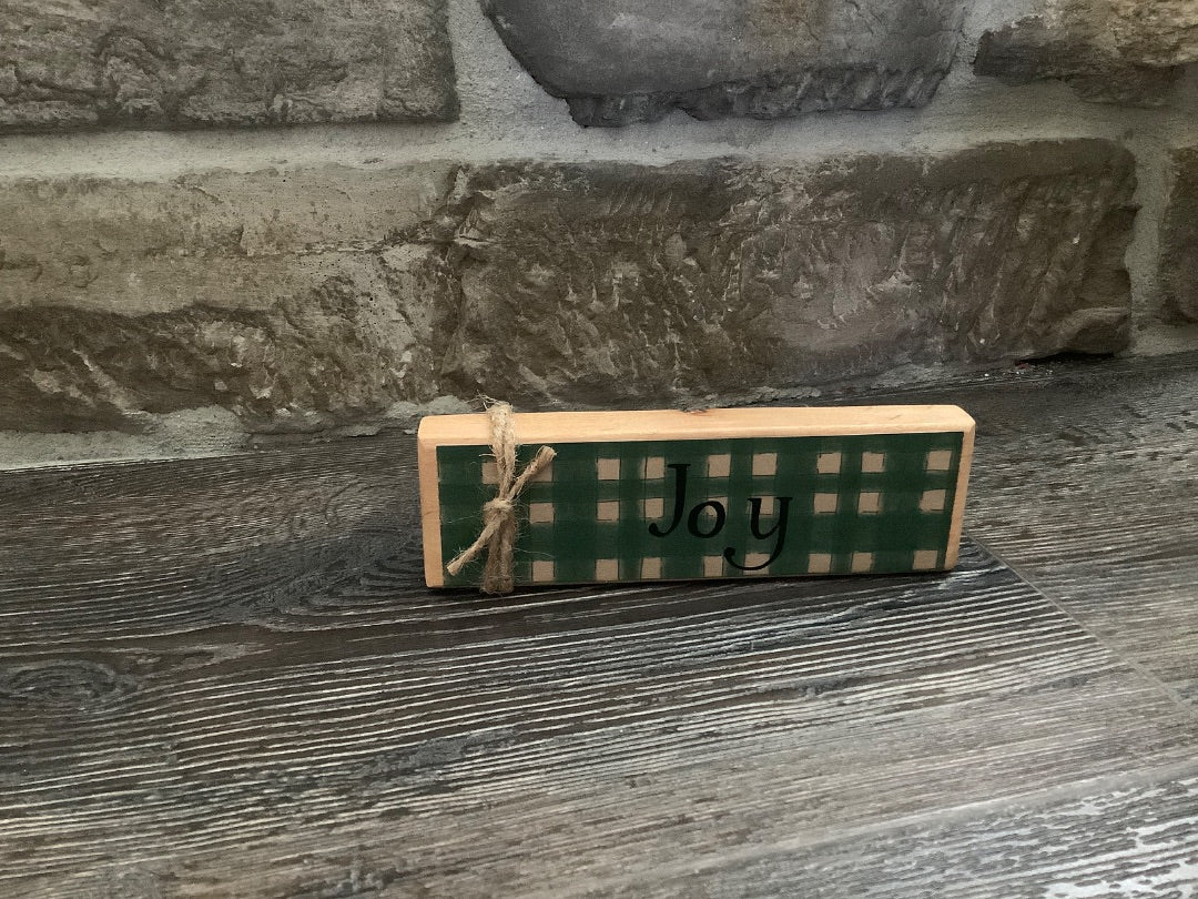 Painted Wood Blocks