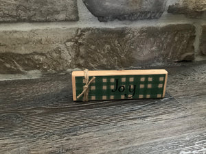 Painted Wood Blocks