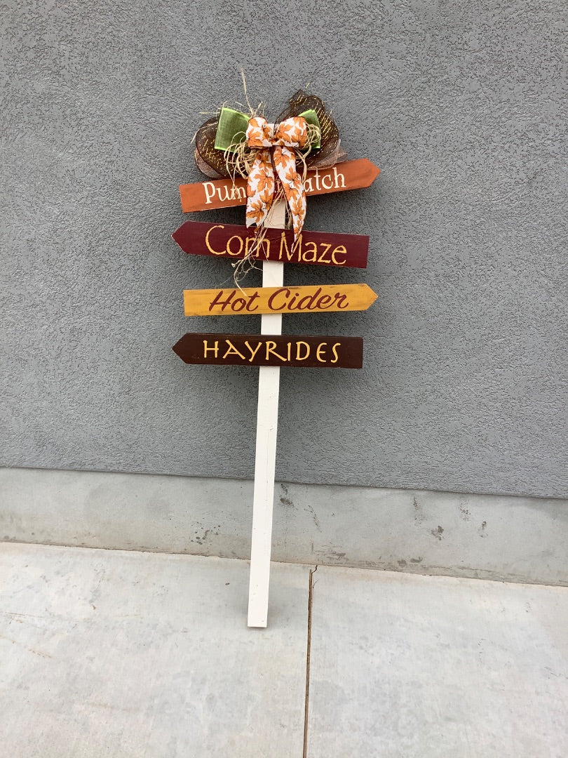 Wood Yard Signs