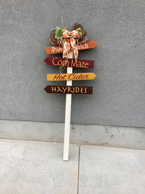 Wood Yard Signs