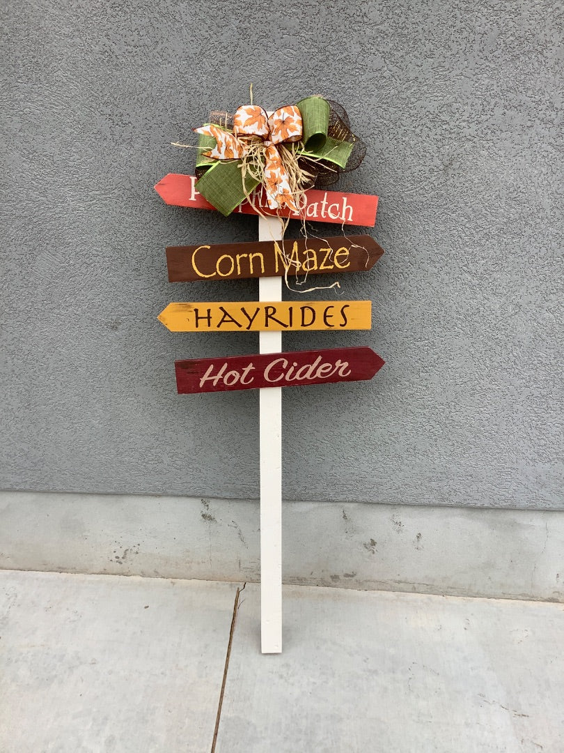 Wood Yard Signs