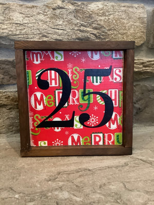 Christmas 25 Signs