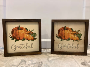 Fall Wood Frame