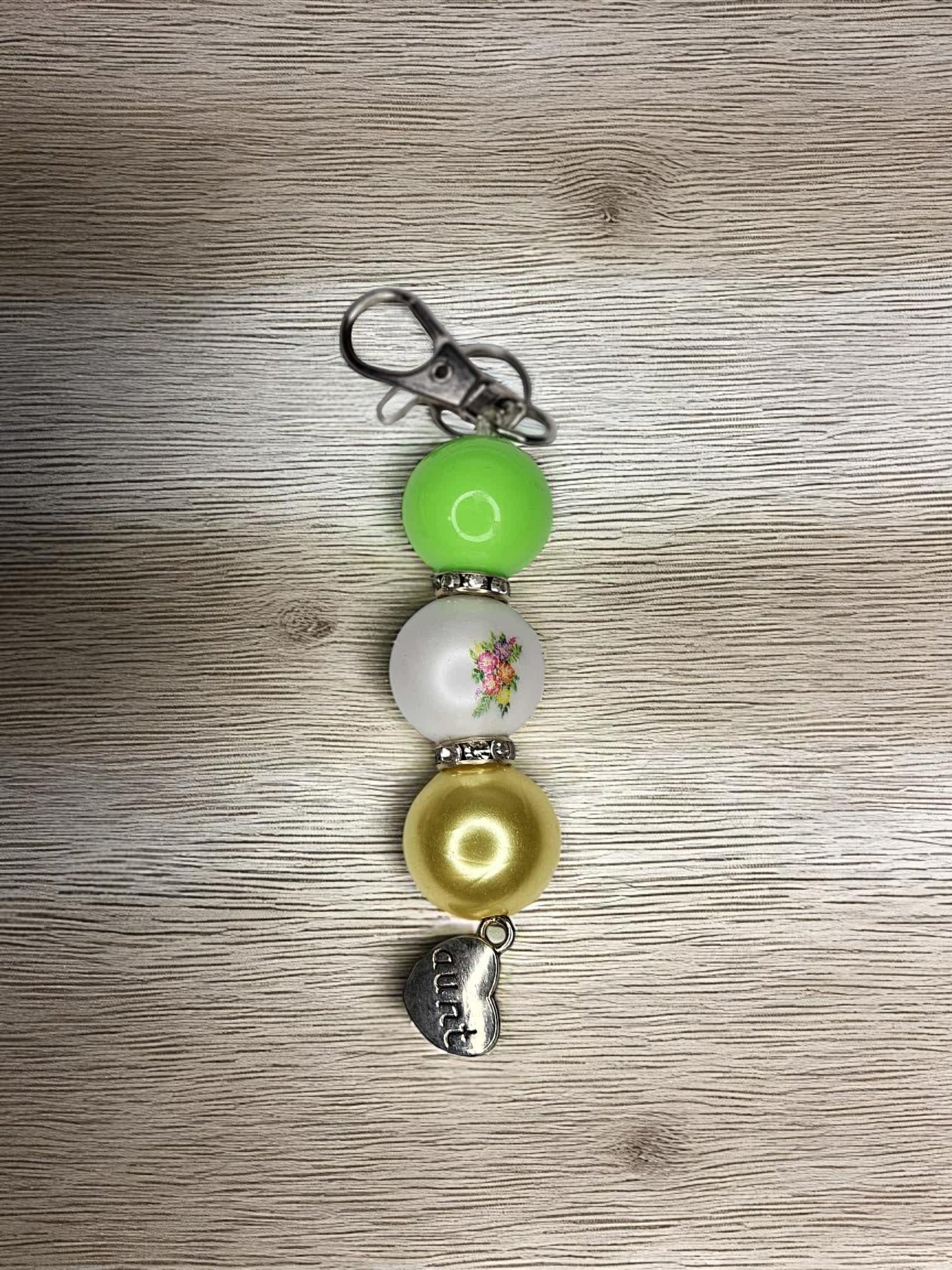 Beaded keychain