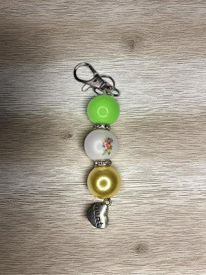 Beaded keychain