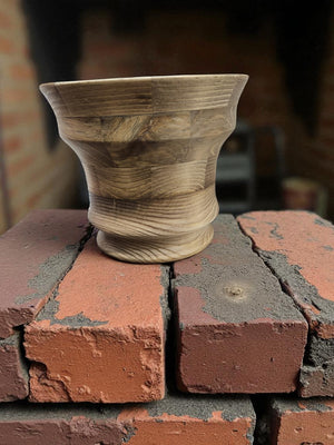 Lathed bowl