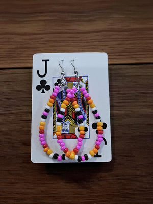 Peachy Cowgirl Earring