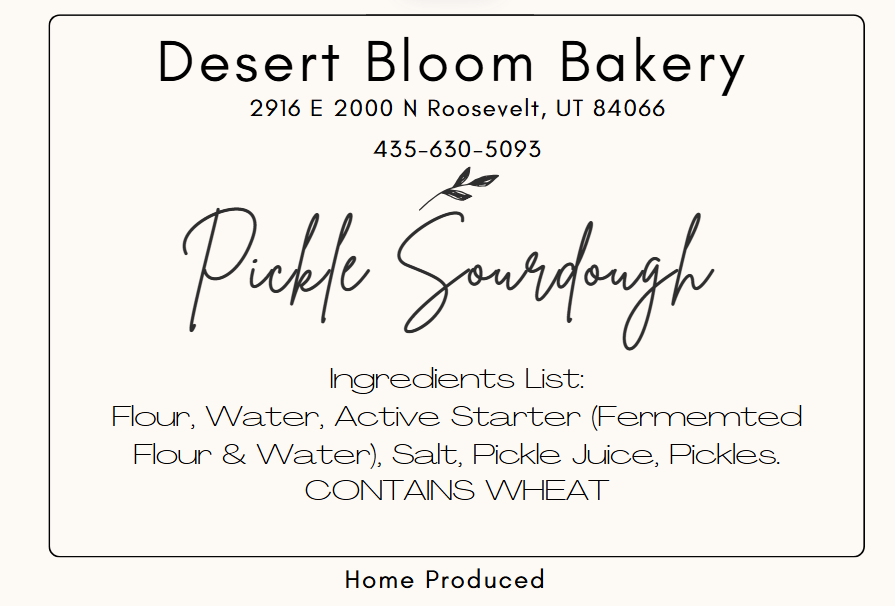Pickle Sourdough