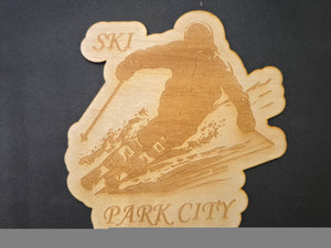 Ski Park City-wood
