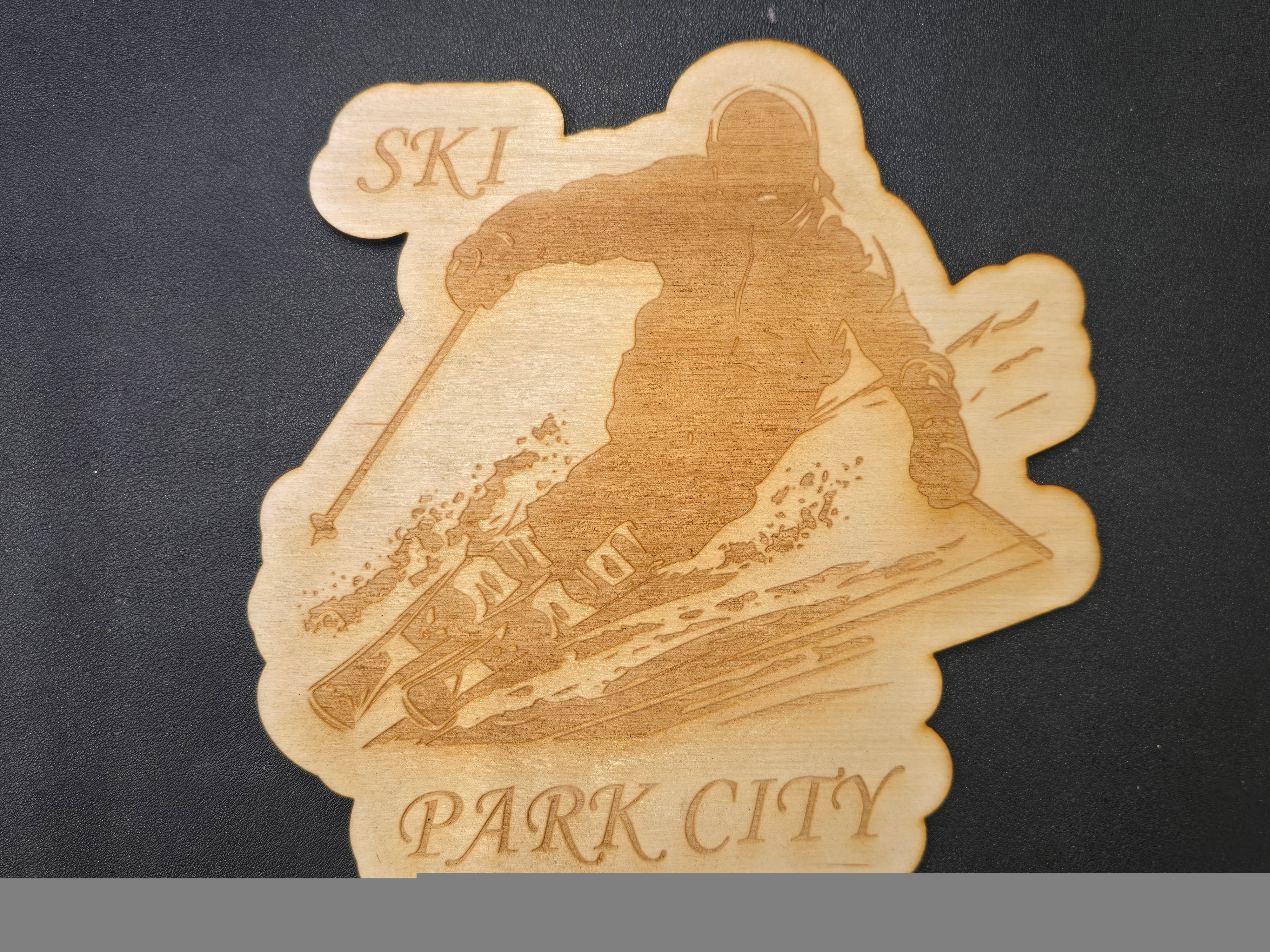 Ski Park City-wood