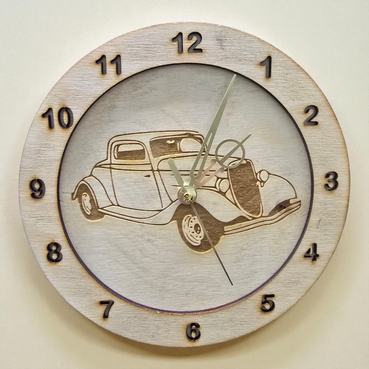 Laser clock