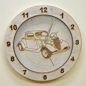 Laser clock