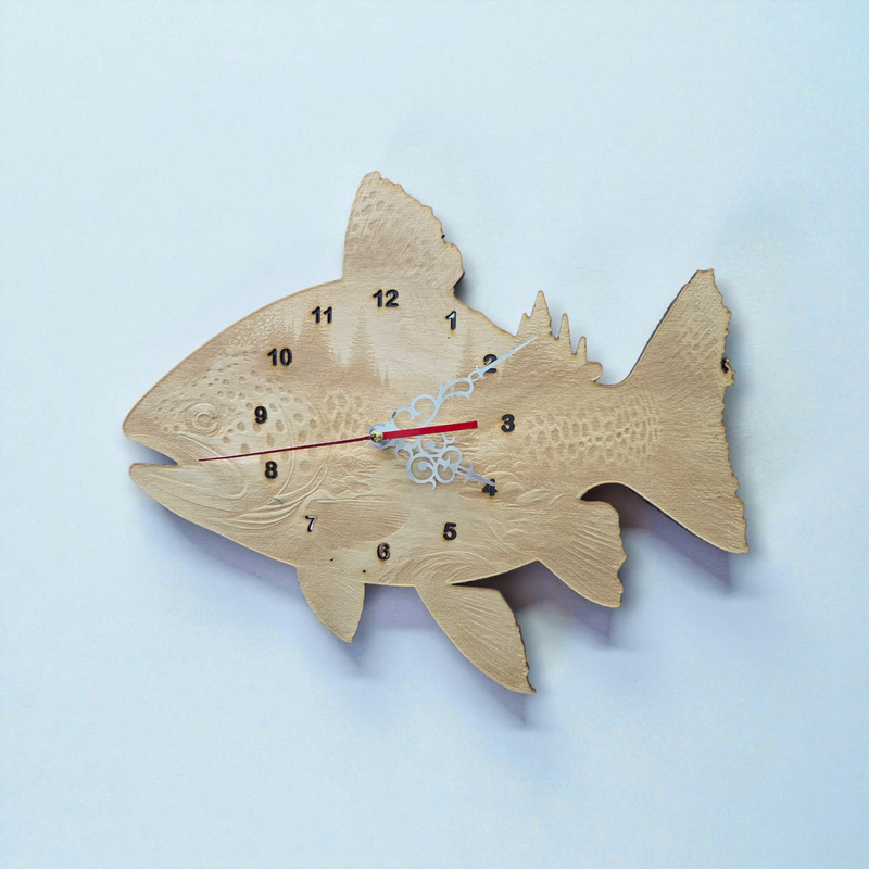 Laser clock