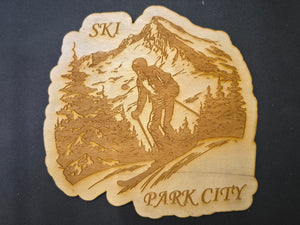 Ski Park City-wood