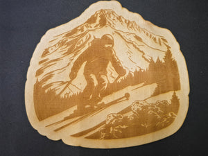Ski Park City-wood