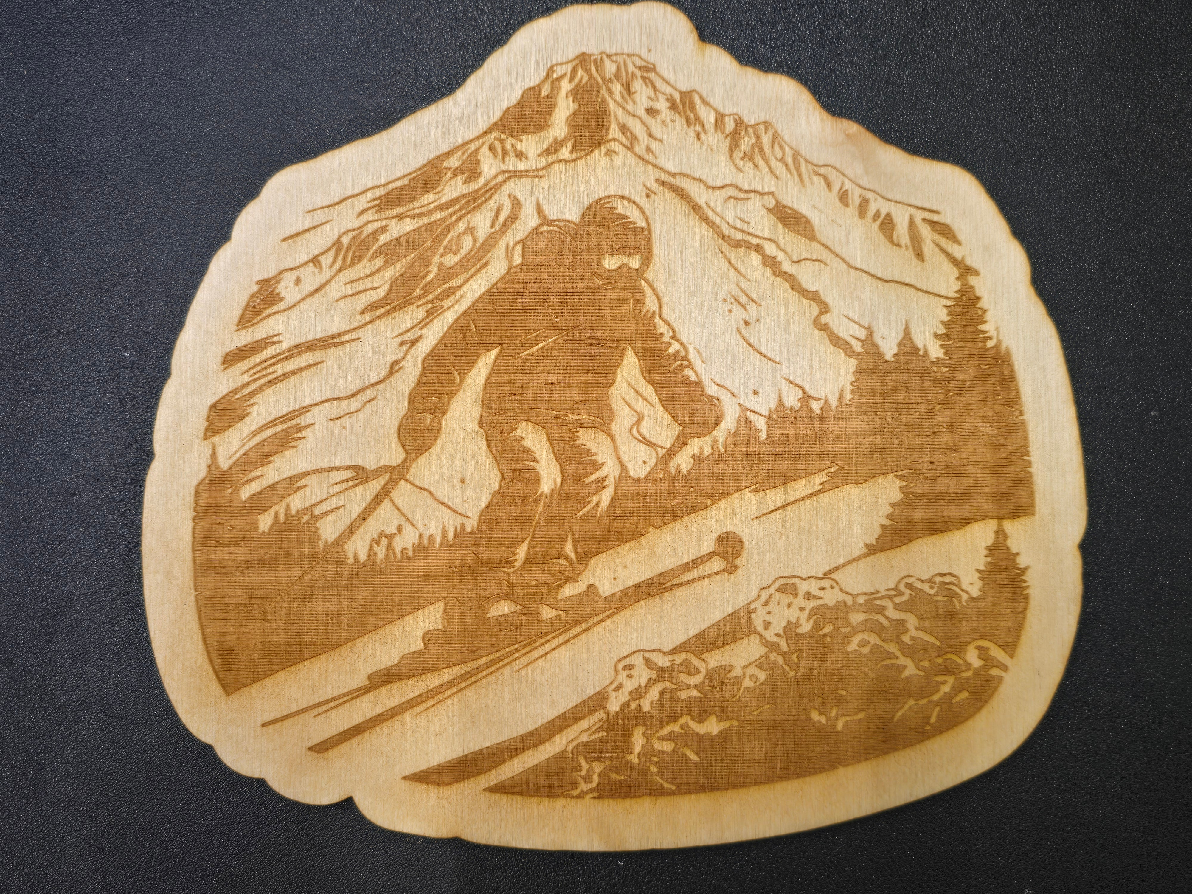 Ski Park City-wood