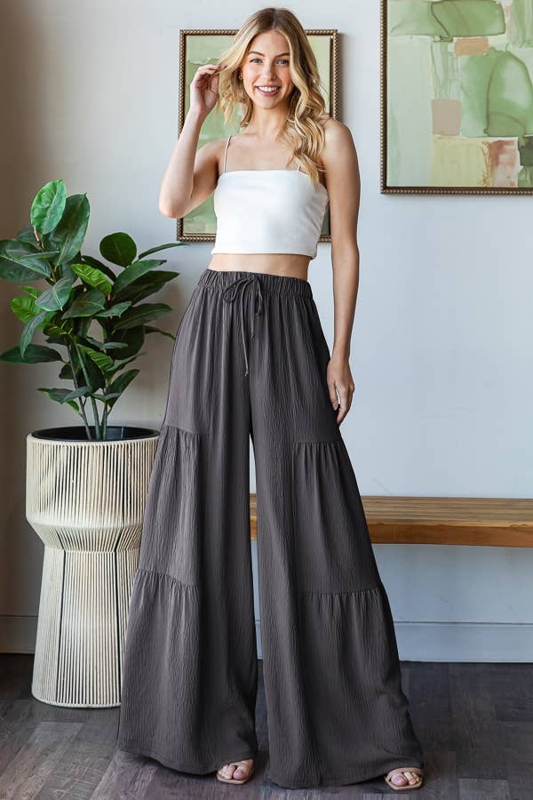 Charcoal tiered bottoms