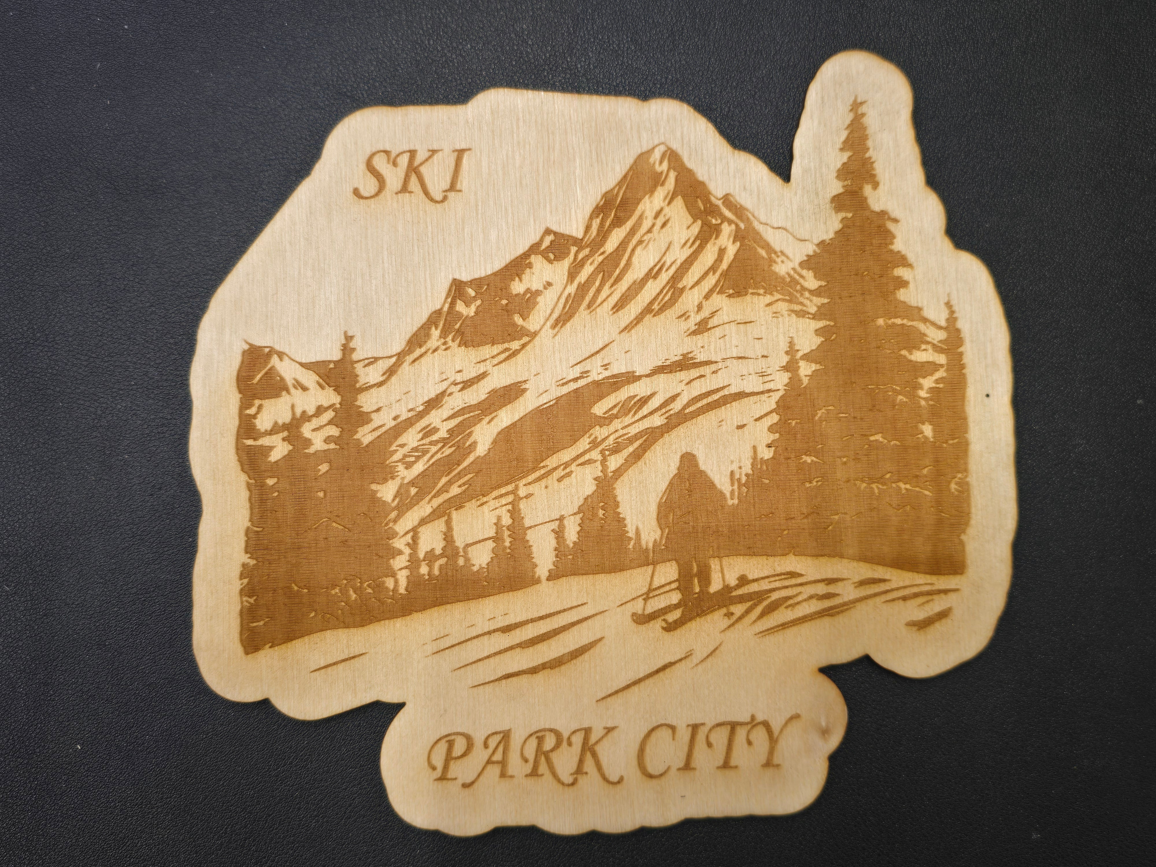 Ski Park City-wood
