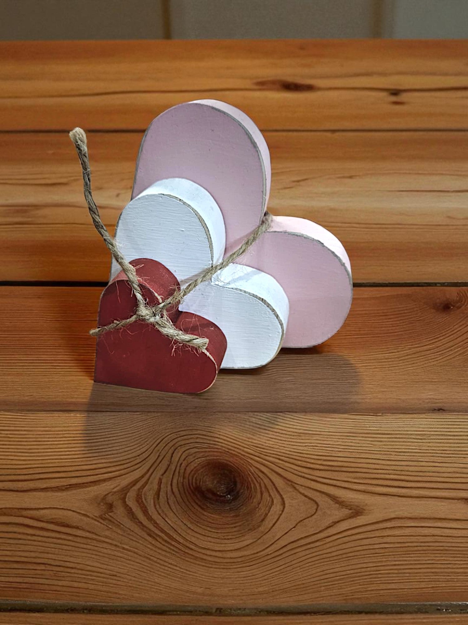 Rustic Wood Hearts