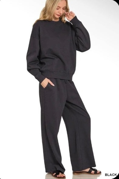 Fleece Pullover & Sweatpants Set